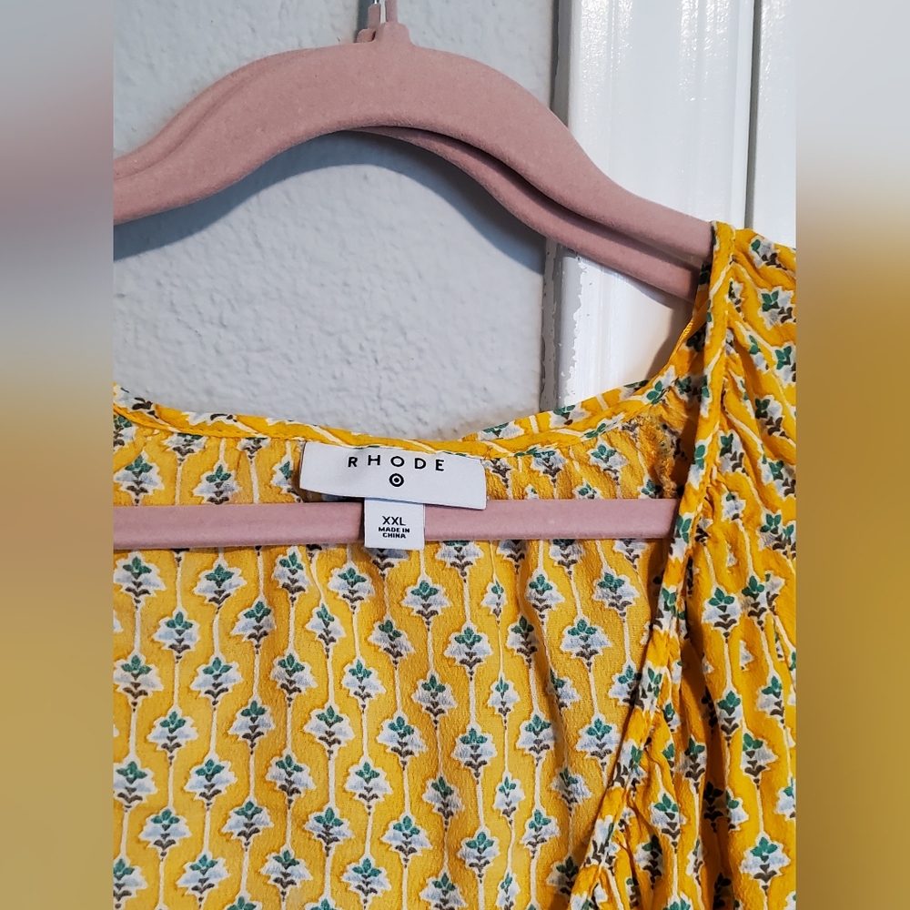 Pretty Rhode 2 Piece Set - Yellow Floral - Picture 4 of 5